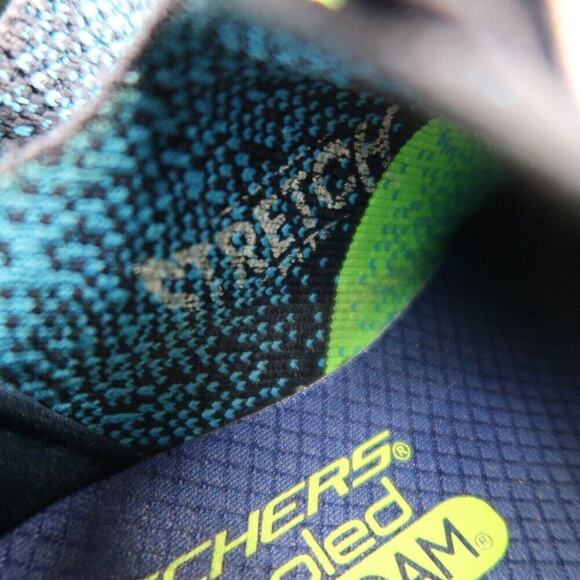 Skechers Shoes Kids 11 Sneakers Athletic Slip On Ultra Flex 2.0 Memory Foam Blue - Picture 6 of 16